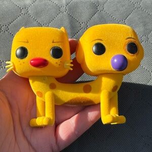 Funko Pop 2017 Convention exclusive Catdog flocked 221 Nickelodeon out of box